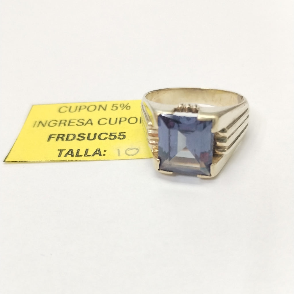 ANILLO ORO 10 K 7,60 GRMS (SEMINUEVO)