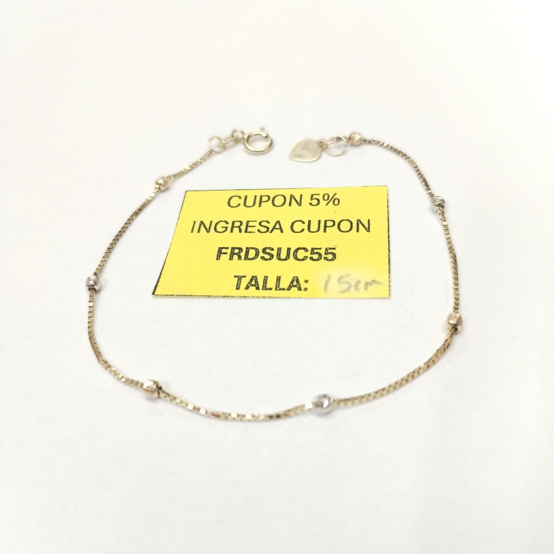 PULSERA ORO 10 K 0.7 GRMS (SEMINUEVO)