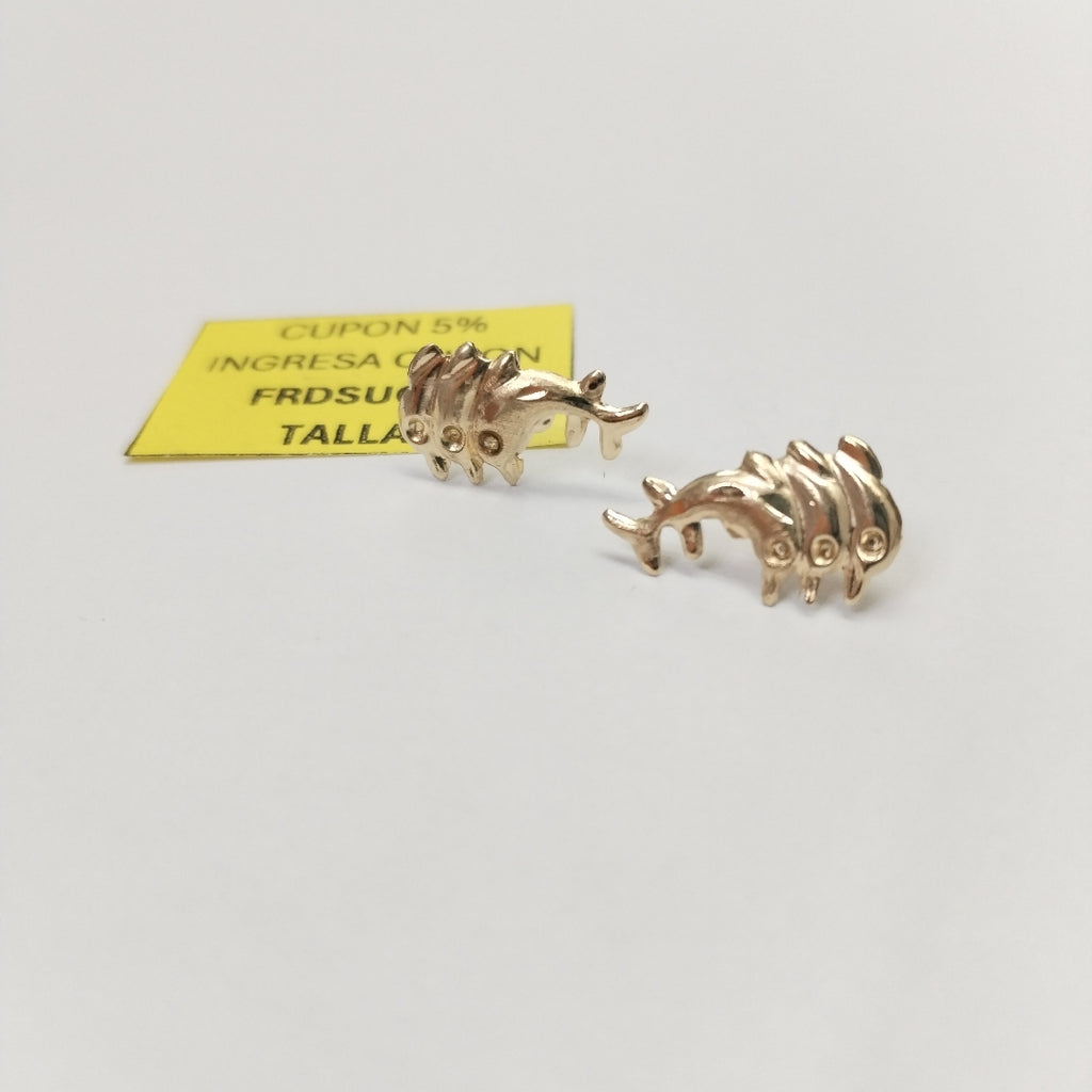 ARETES PAR ORO 10 K 0.4 GRMS (SEMINUEVO)