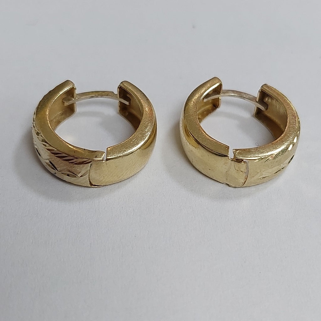 ARRACADAS PAR ORO 14 K 3 GRMS (SEMINUEVO)
