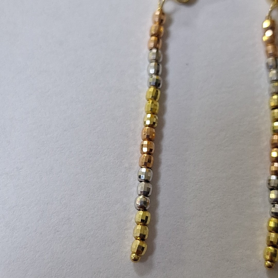 BROQUELES PAR ORO 14 K 2 GRMS (SEMINUEVO)