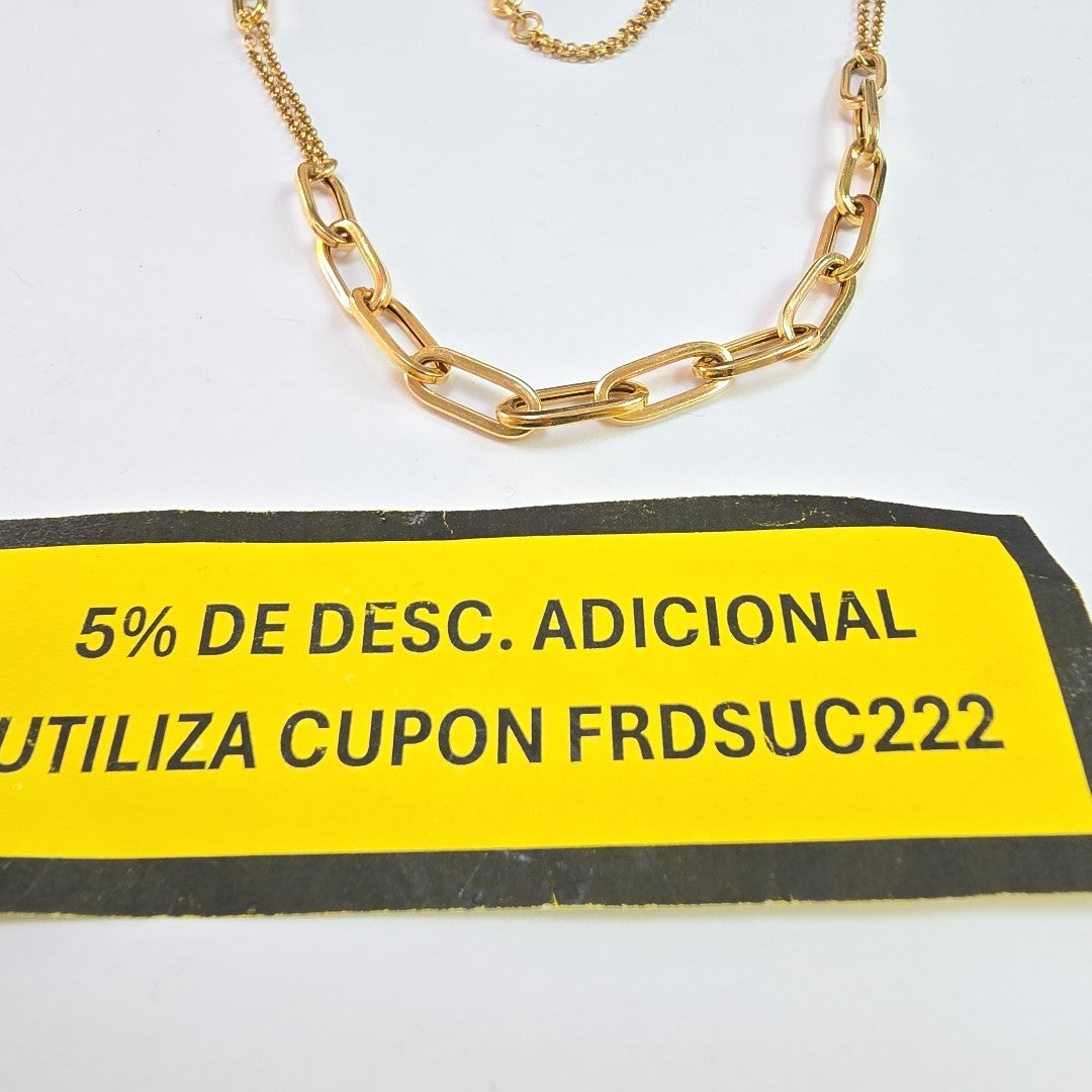 CADENA ORO 14 K 6,70 GRMS (SEMINUEVO)