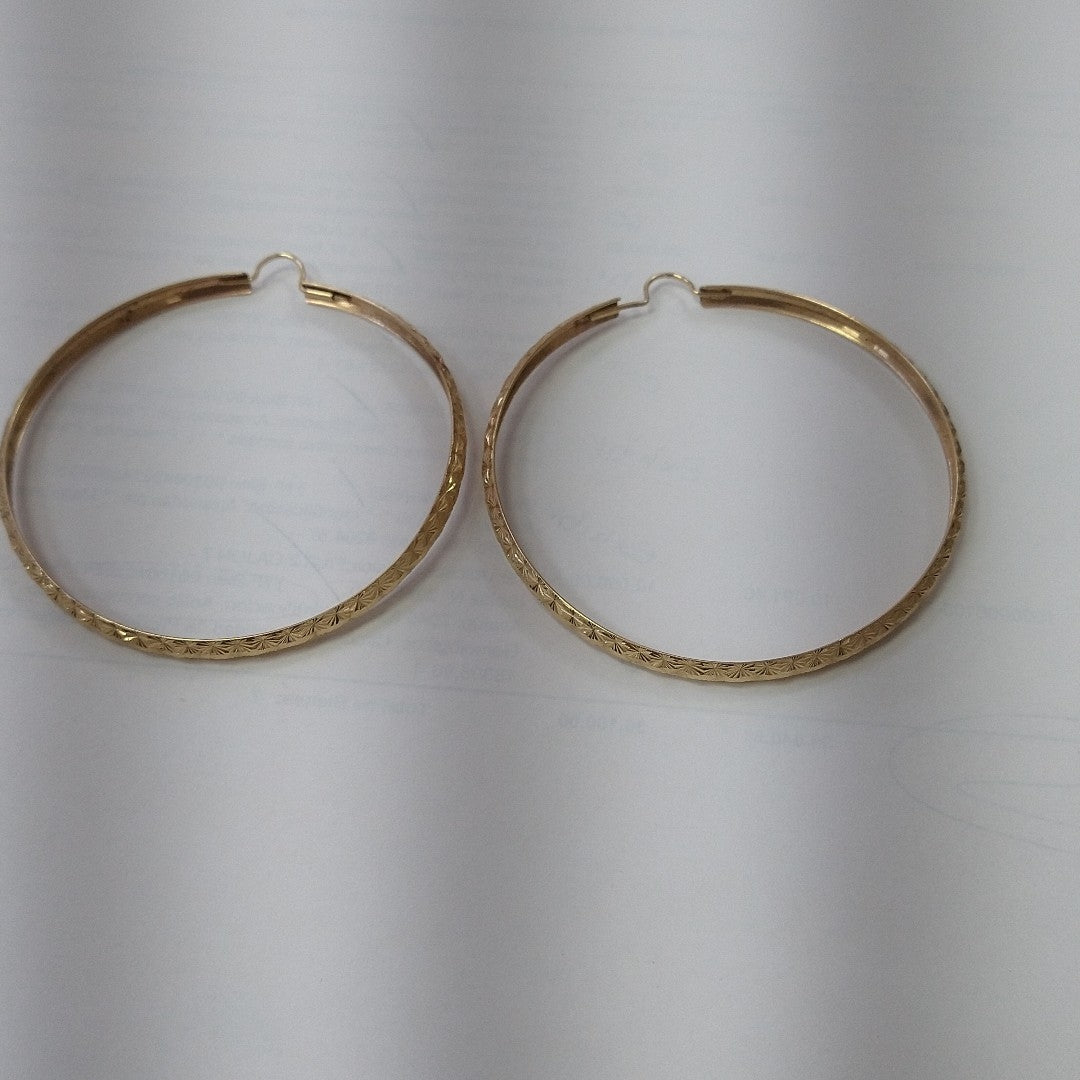 ARRACADAS PAR ORO 10 K 7.5 GRMS (SEMINUEVO)