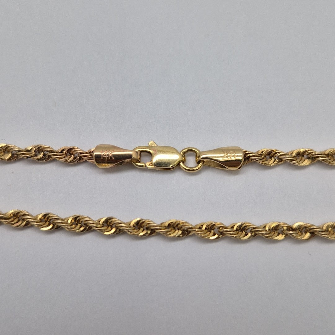 GARGANTILLA ORO 14 K 3,30 GRMS (SEMINUEVO)