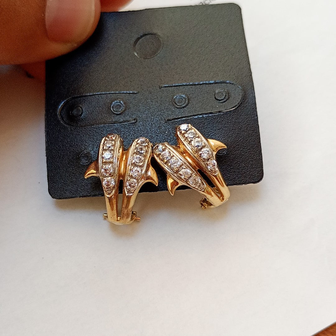 ARETES PAR ORO 10 K 3,70 GRMS (SEMINUEVO)