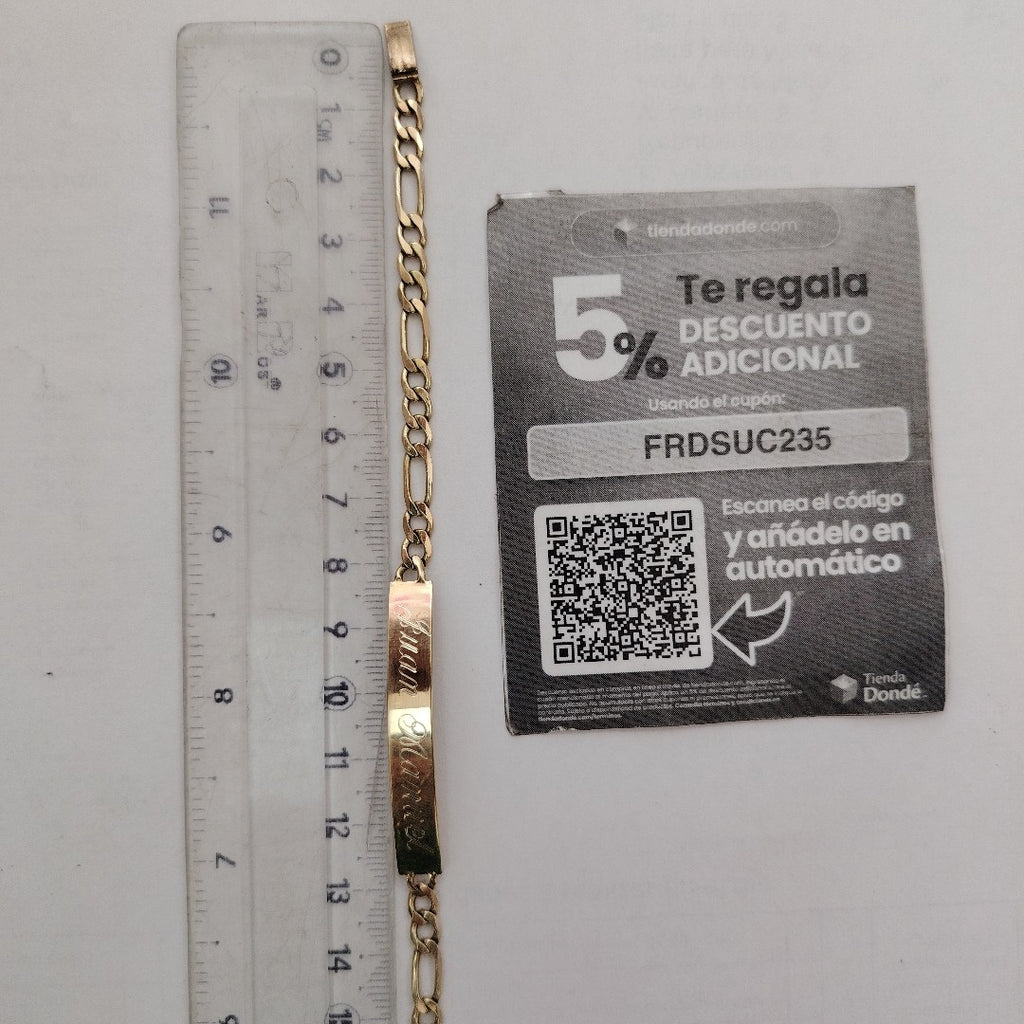 ESCLAVA ORO 14 K 11 GRMS (SEMINUEVO)