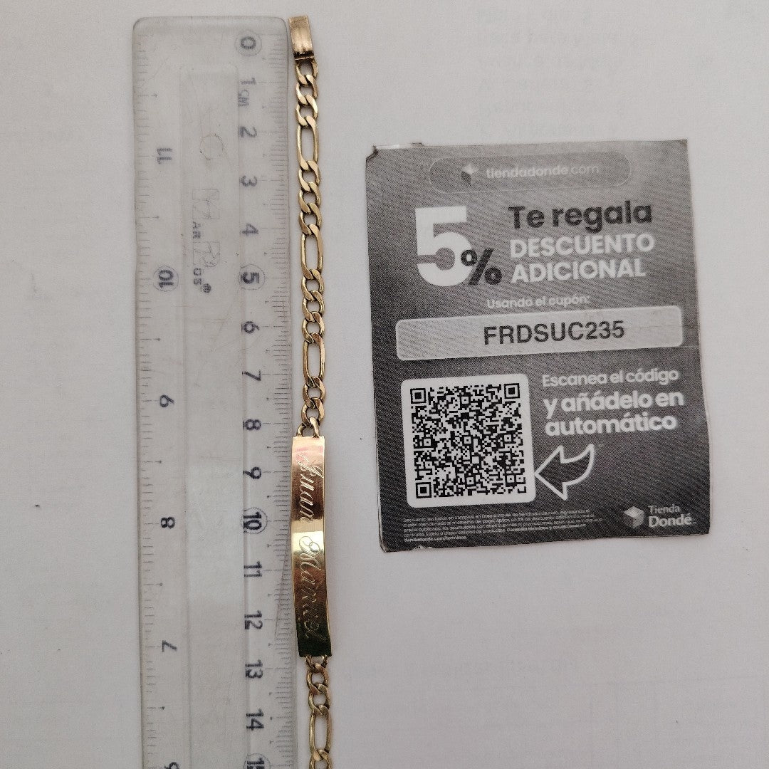 ESCLAVA ORO 14 K 11 GRMS (SEMINUEVO)