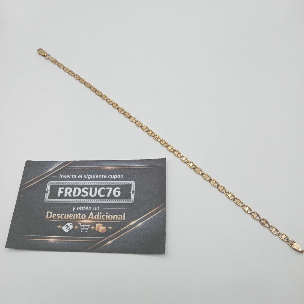 PULSERA ORO 14 K 3.9 GRMS (SEMINUEVO)