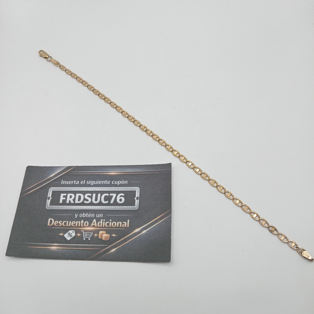 PULSERA ORO 14 K 3.9 GRMS (SEMINUEVO)