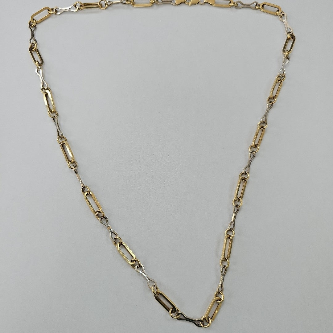 CADENA ORO,ORO BLANCO 14 K 8,40 GRMS (SEMINUEVO)