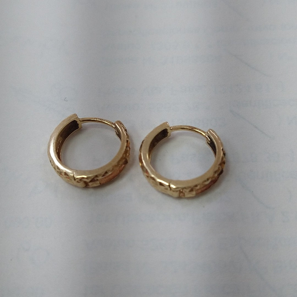 ARRACADAS PAR ORO 14 K 2.1 GRMS (SEMINUEVO)