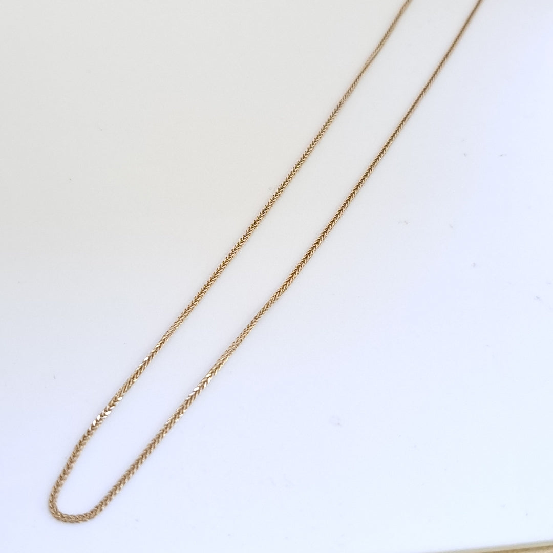 CADENA,DIJE ORO 14 K 2,60 GRMS (SEMINUEVO)