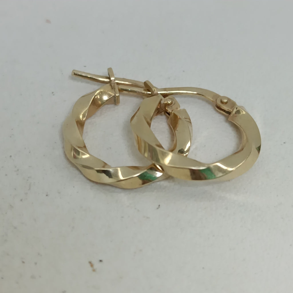 ARRACADAS PAR ORO 14 K 1.3 GRMS (SEMINUEVO)