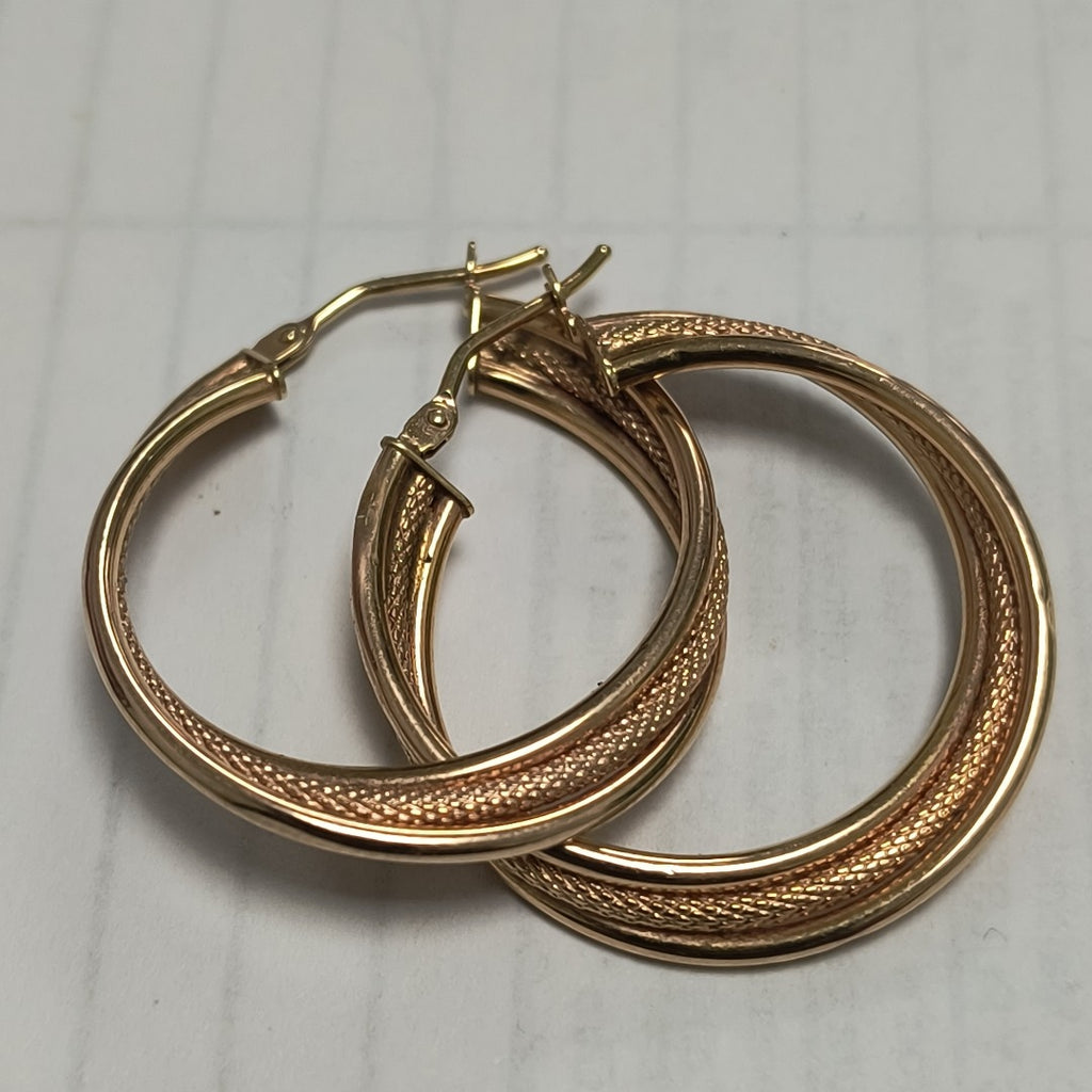 ARRACADAS PAR ORO 14 K 2.1 GRMS (SEMINUEVO)
