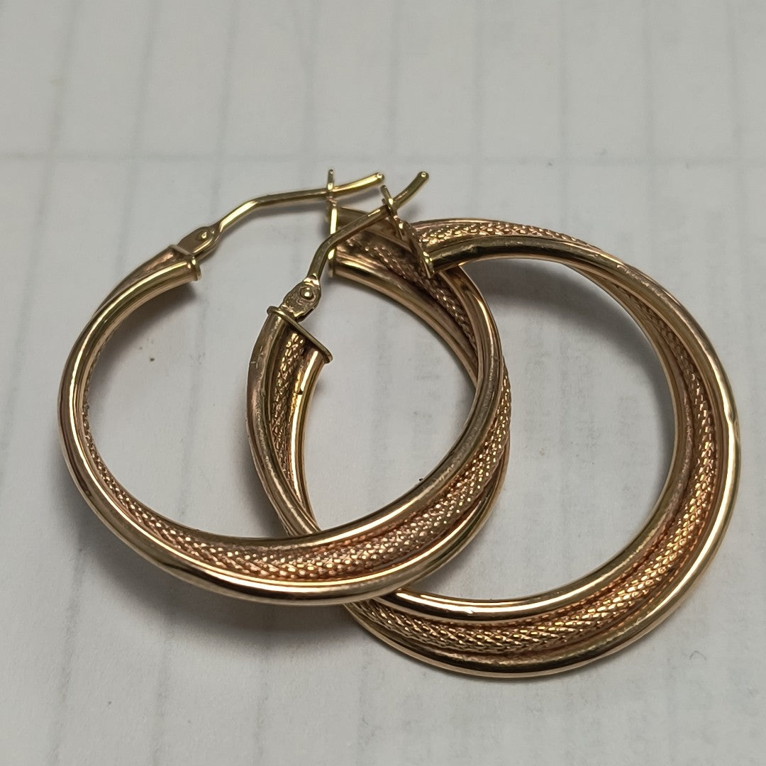 ARRACADAS PAR ORO 14 K 2.1 GRMS (SEMINUEVO)