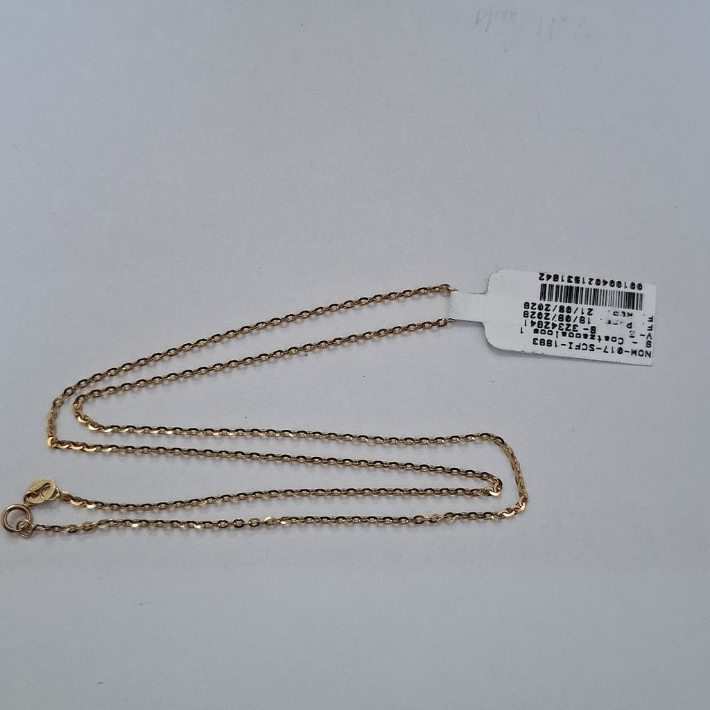 CADENA ORO 14 K 2.2 GRMS (SEMINUEVO)