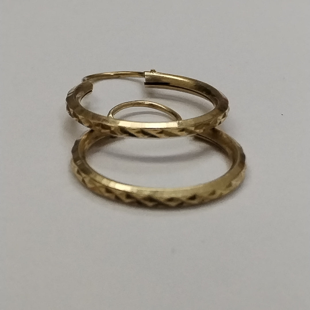 ARRACADAS PAR ORO 10 K 0.8 GRMS (SEMINUEVO)