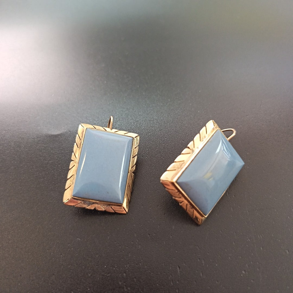 ARETES PAR ORO 14 K 10.8 GRMS (SEMINUEVO)