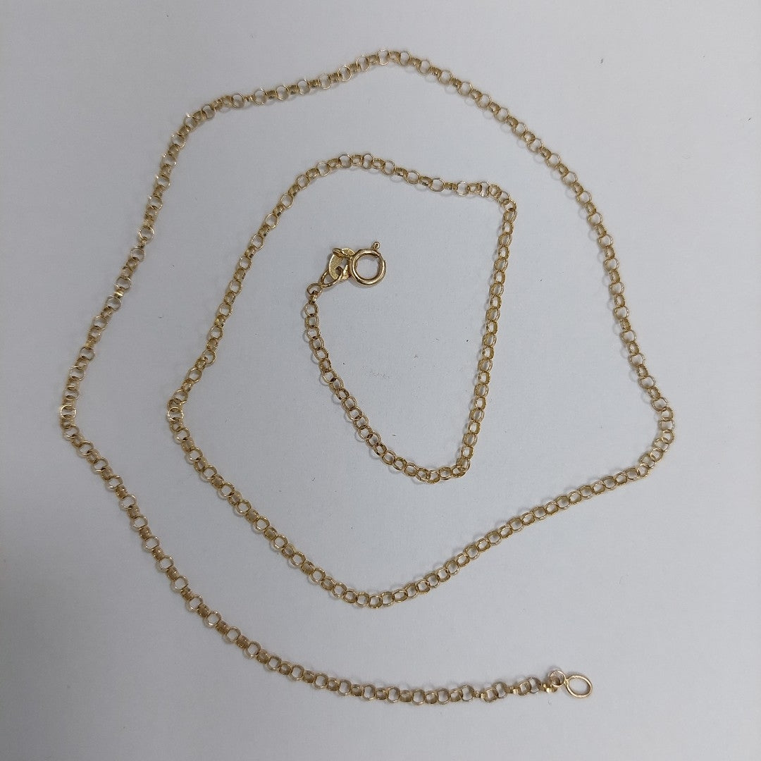 CADENA ORO 14 K 2.2 GRMS (SEMINUEVO)