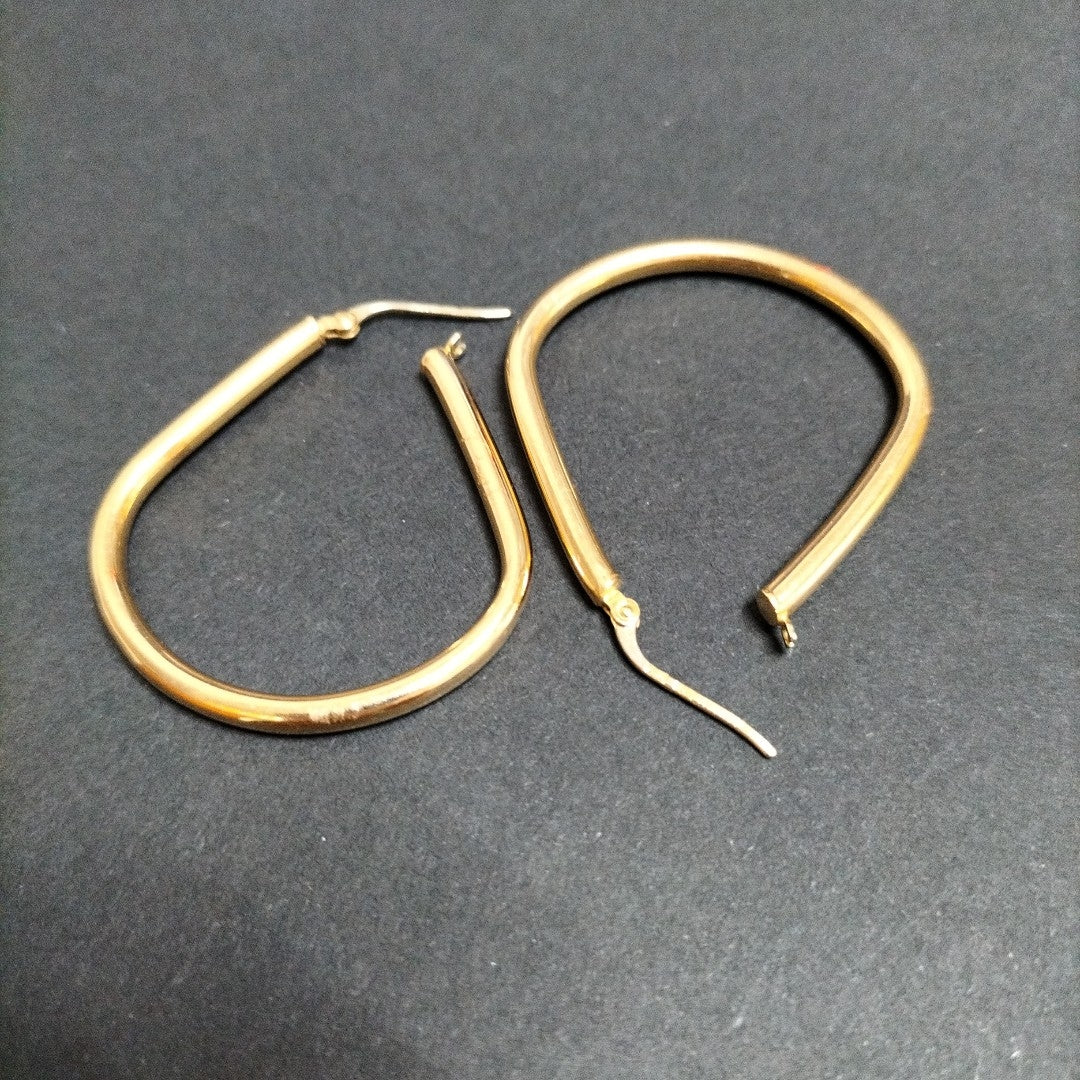 ARRACADAS PAR ORO 14 K 3,80 GRMS (SEMINUEVO)