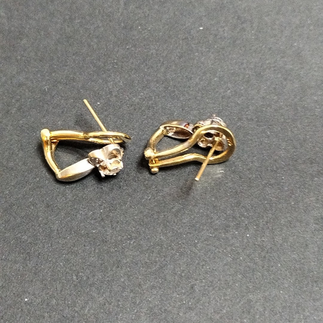ARETES PAR ORO 14 K 5,00 GRMS (SEMINUEVO)
