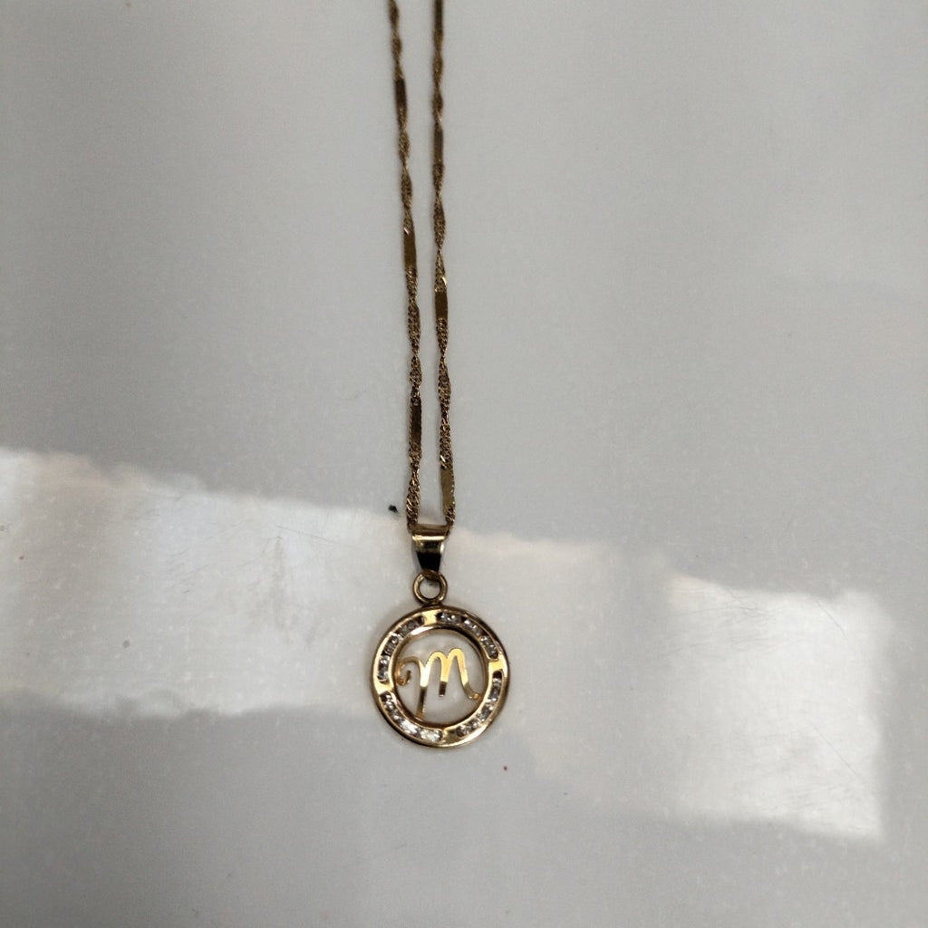 CADENA, DIJE ORO 10 K 1.6 GRMS (SEMINUEVO)