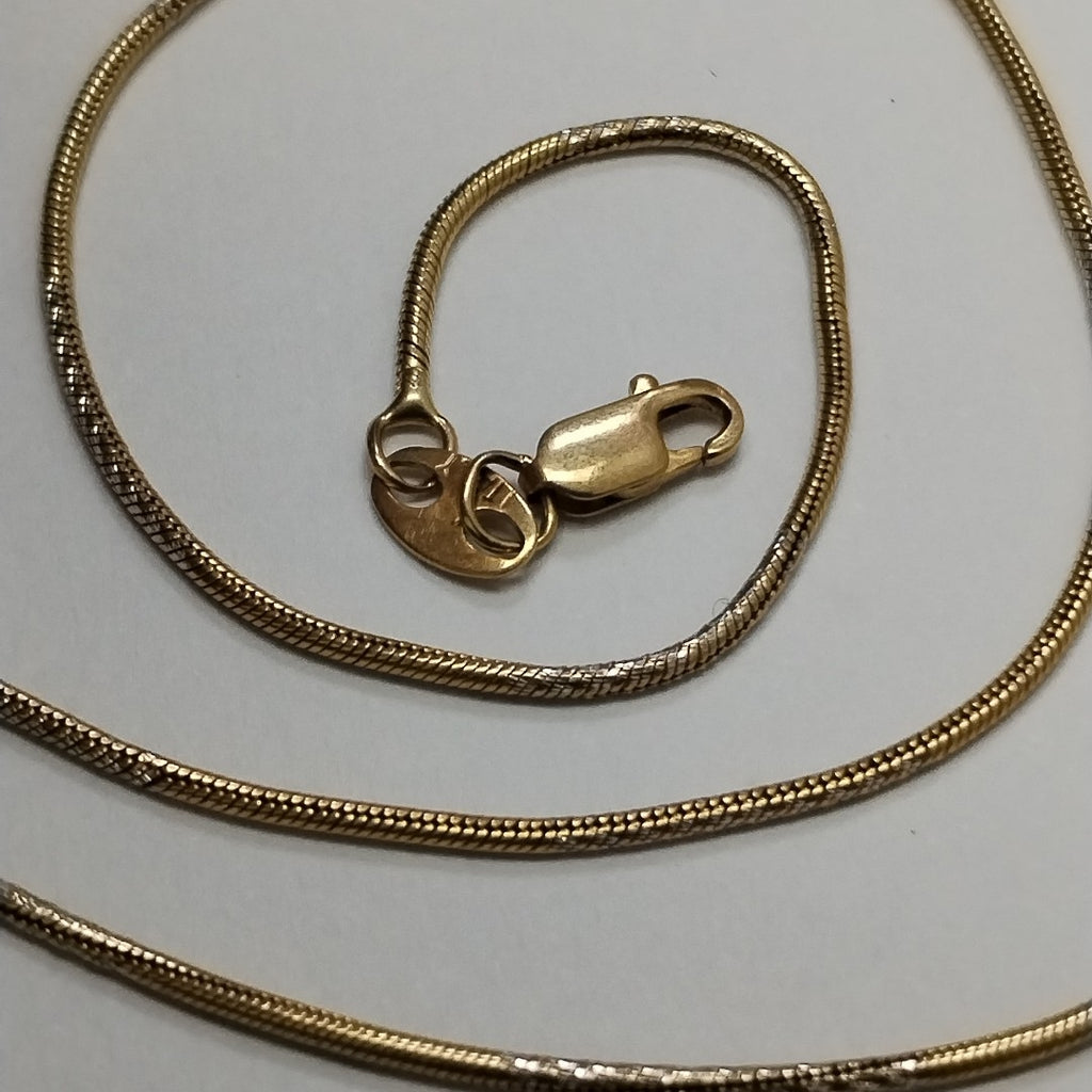 GARGANTILLA ORO 14 K 4,40 GRMS (SEMINUEVO)