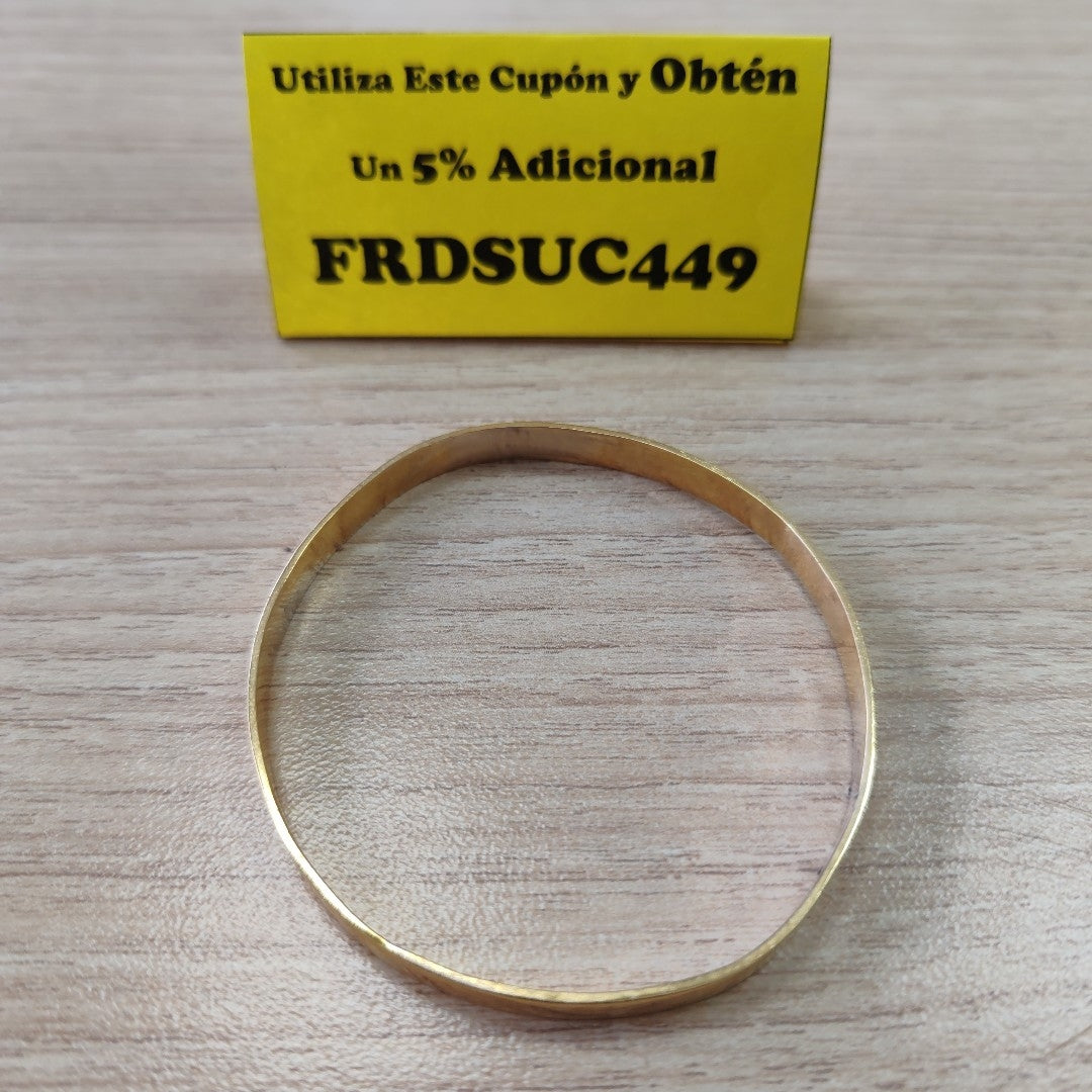 PULSERA RIGIDA ORO 14 K 14.7 GRMS (SEMINUEVO)