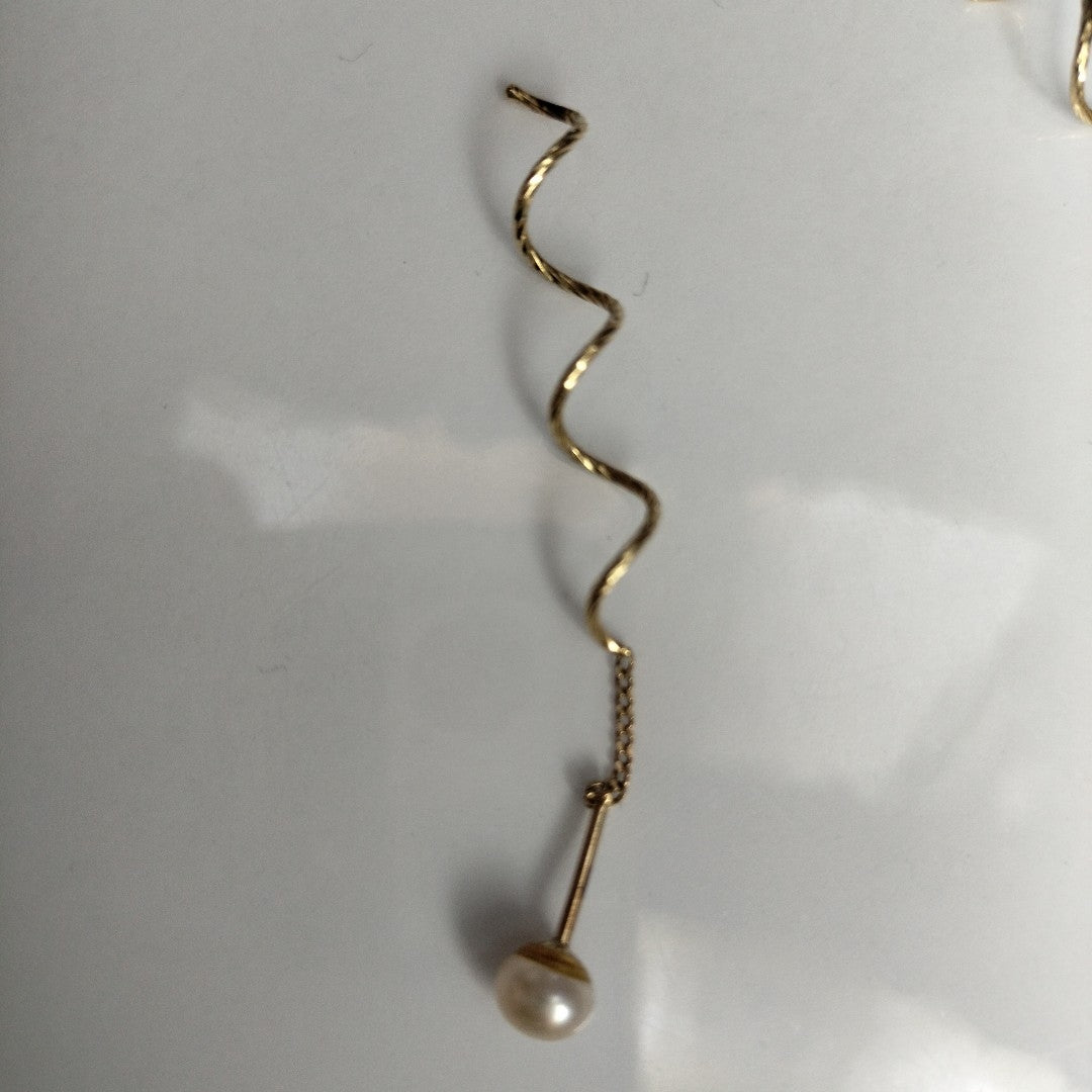 VIOLADORES PAR ORO 14 K 1.3 GRMS (SEMINUEVO)