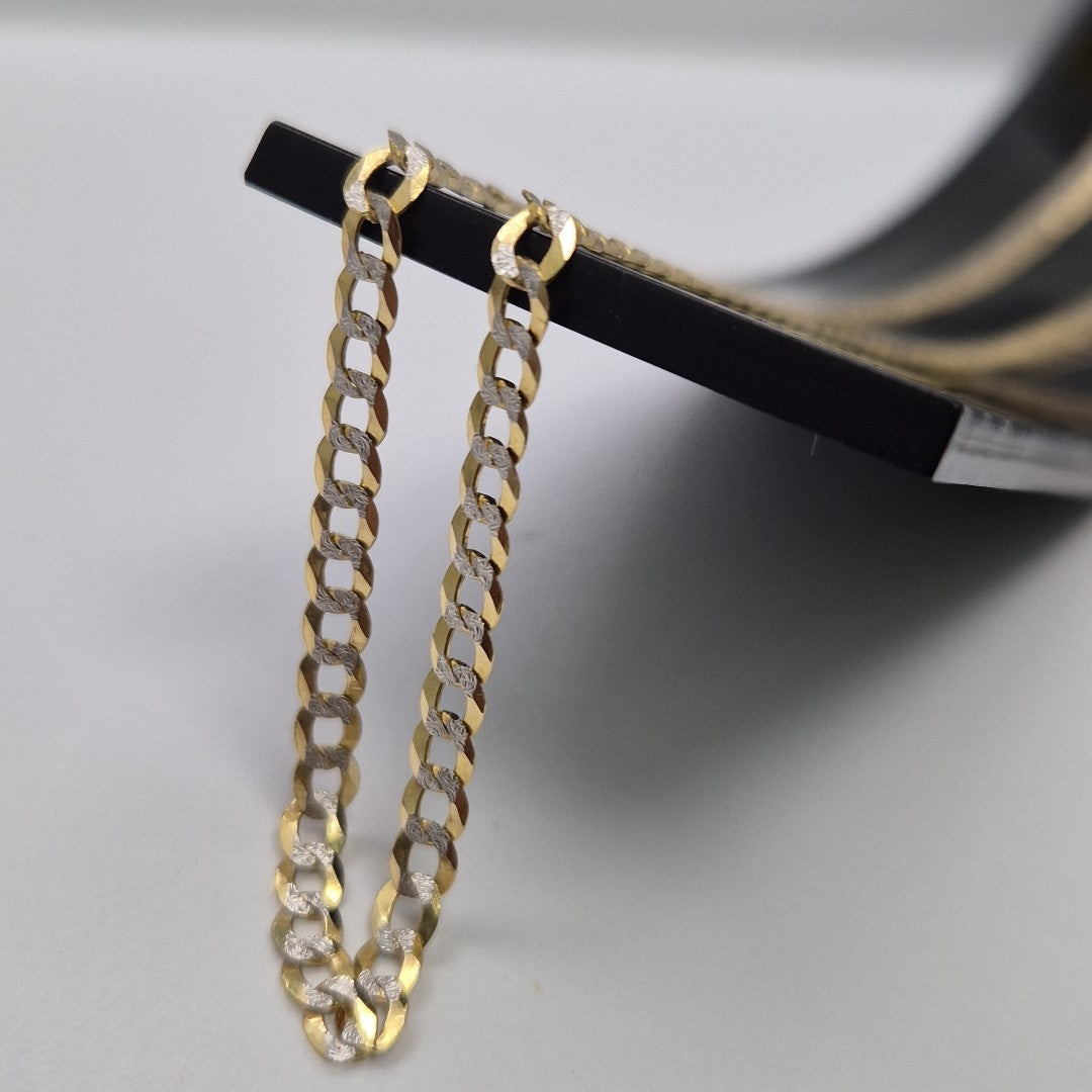 CADENA ORO, RODIADO 14 K 6.5 GRMS (SEMINUEVO)