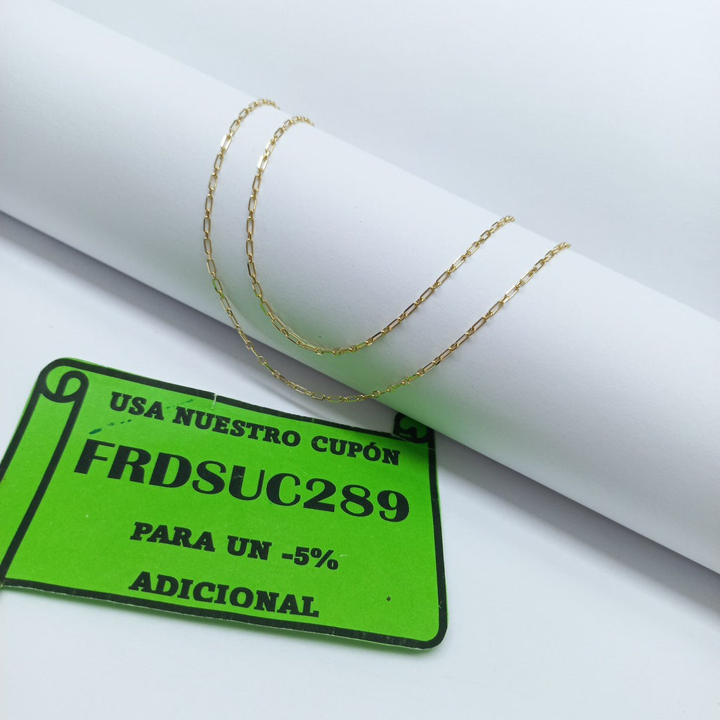 CADENA ORO 14 K 2,20 GRMS (SEMINUEVO)