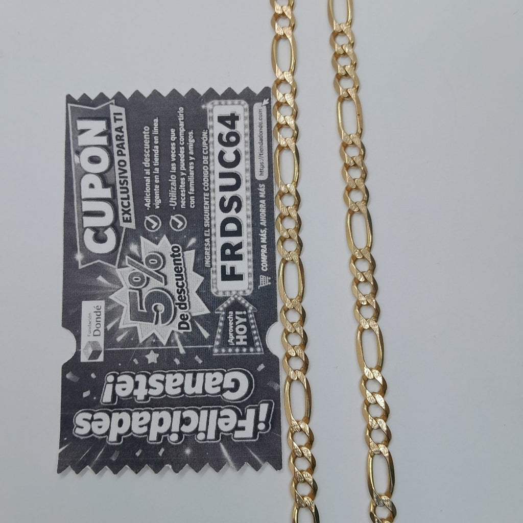CADENA ORO 14 K 36.7 GRMS (SEMINUEVO)