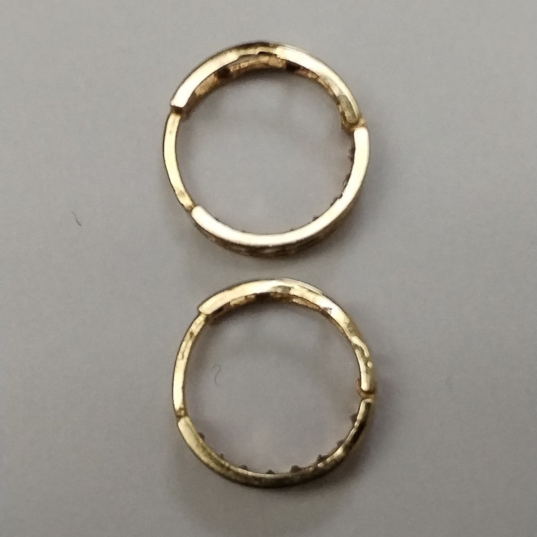 ARRACADAS PAR ORO 10 K 2,40 GRMS (SEMINUEVO)