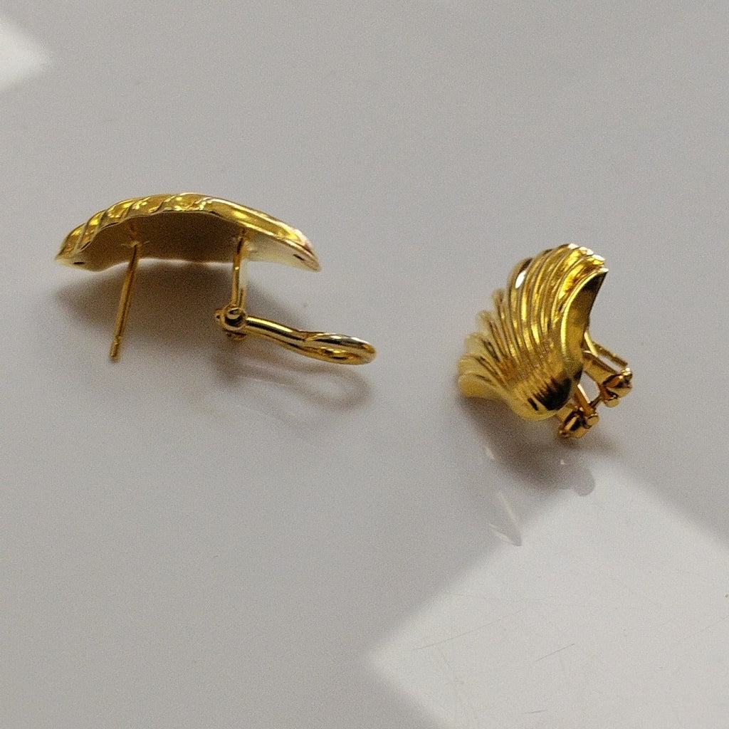 BROQUELES PAR ORO 14 K 6.1 GRMS (SEMINUEVO)