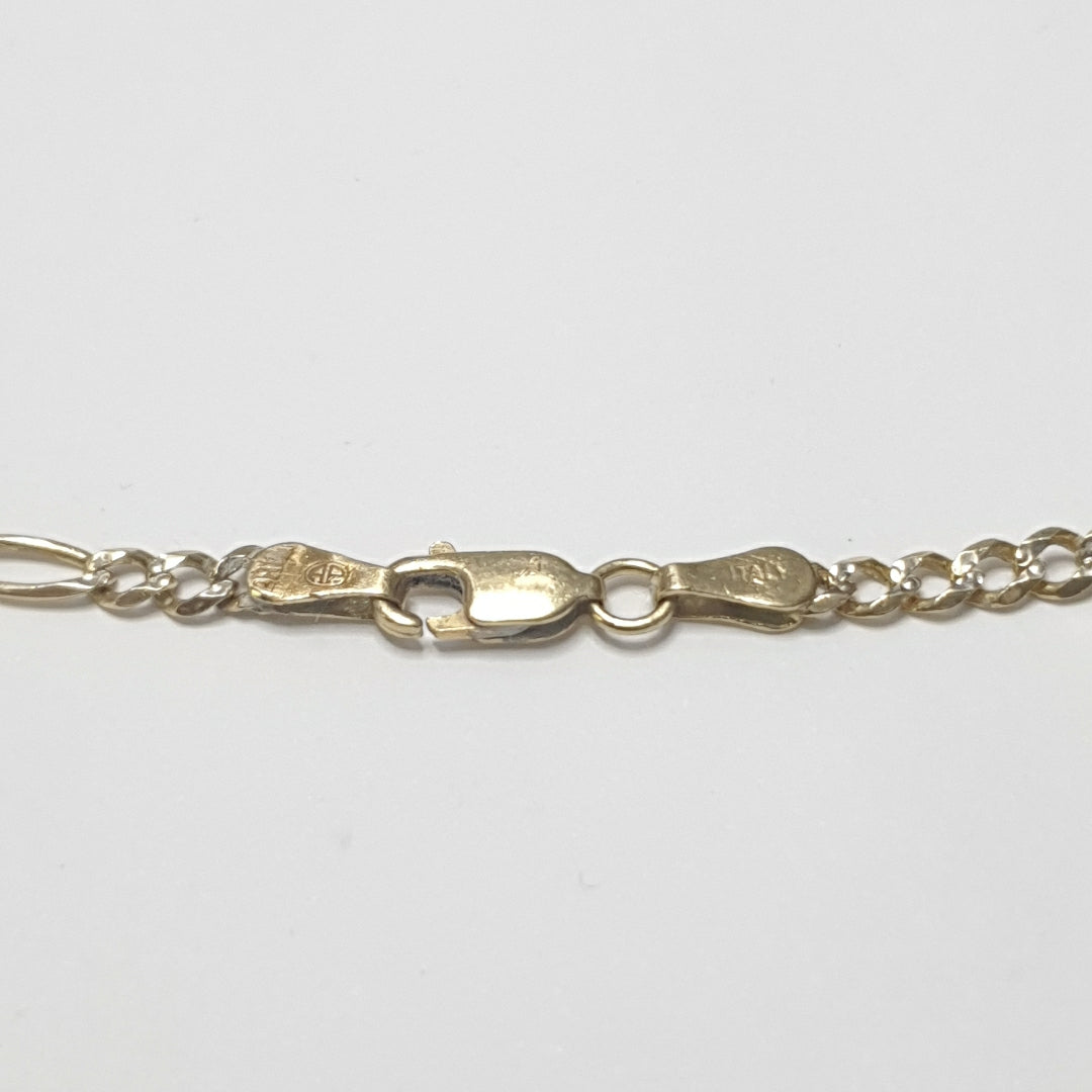 CADENA ORO,RODIADO 10 K 7,60 GRMS (SEMINUEVO)