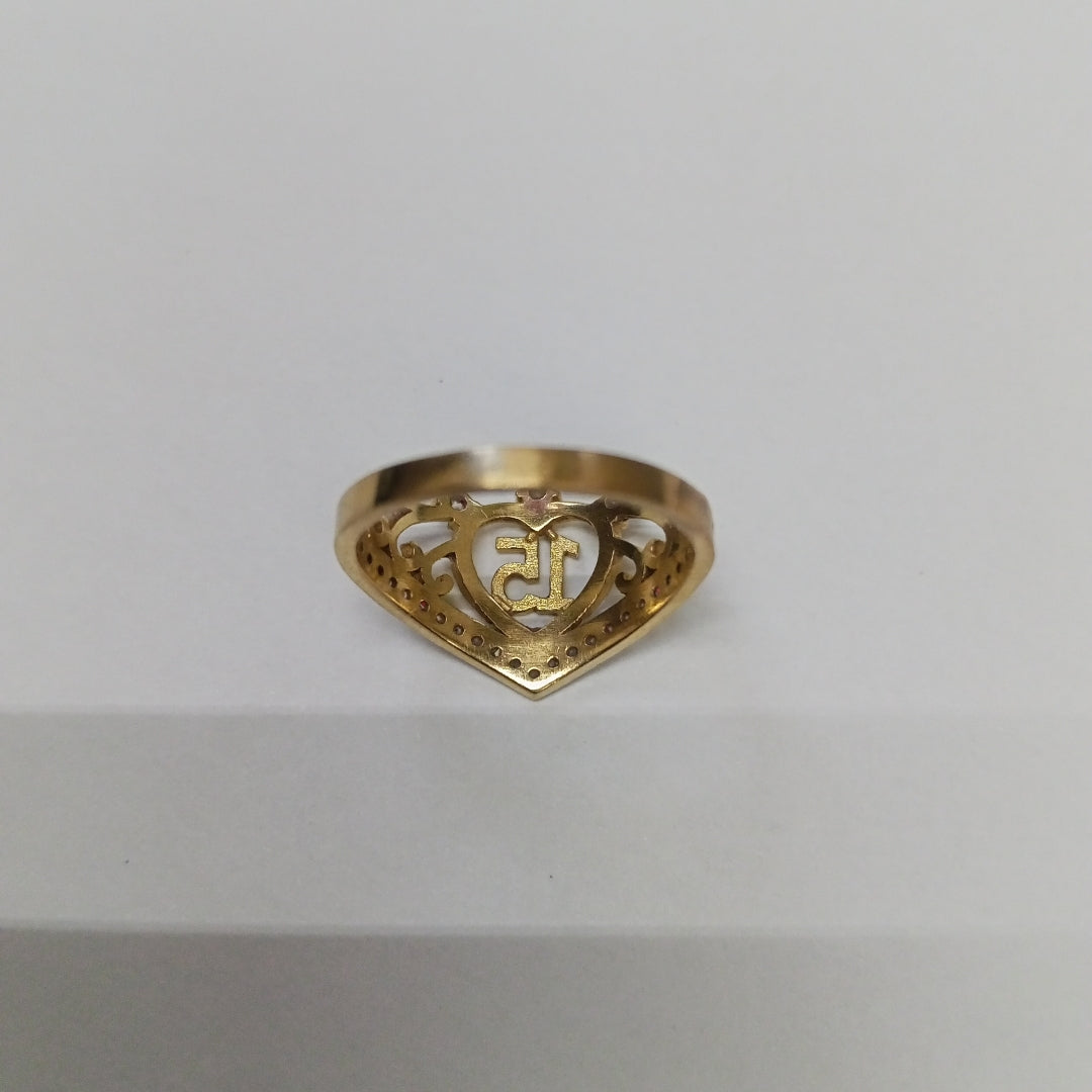 ANILLO ORO 10 K 1.8 GRMS (SEMINUEVO)