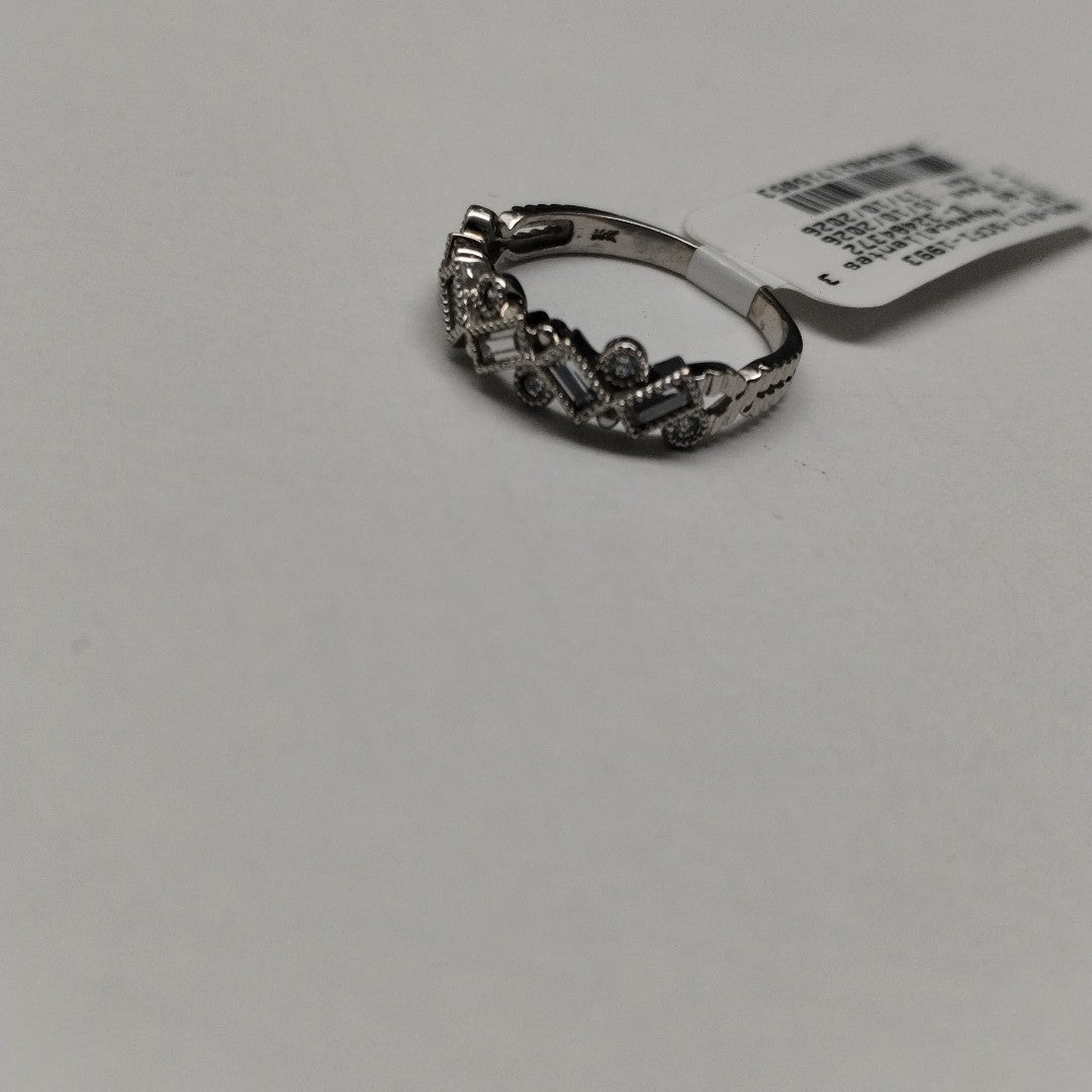 ANILLO ORO BLANCO 14 K 2,60 GRMS (SEMINUEVO)