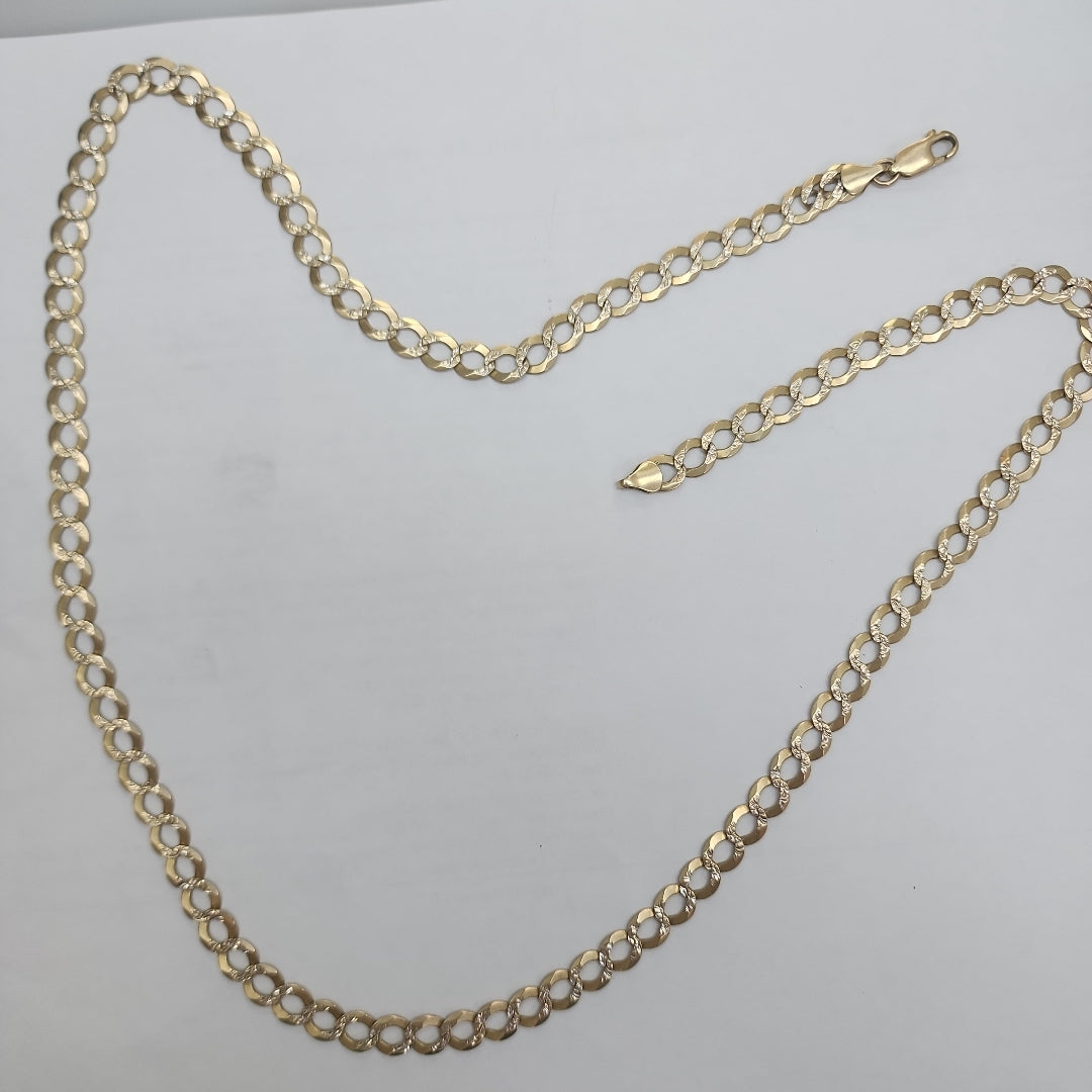 CADENA ORO,RODIADO 14 K 26,80 GRMS (SEMINUEVO)
