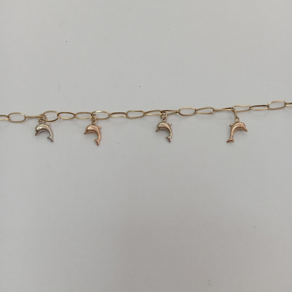 PULSERA ORO 14 K 4.9 GRMS (SEMINUEVO)