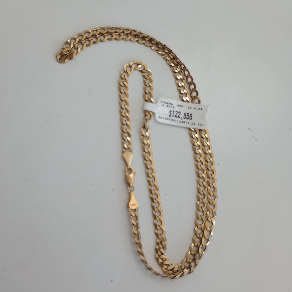 CADENA ORO 10 K 23.2 GRMS (SEMINUEVO)