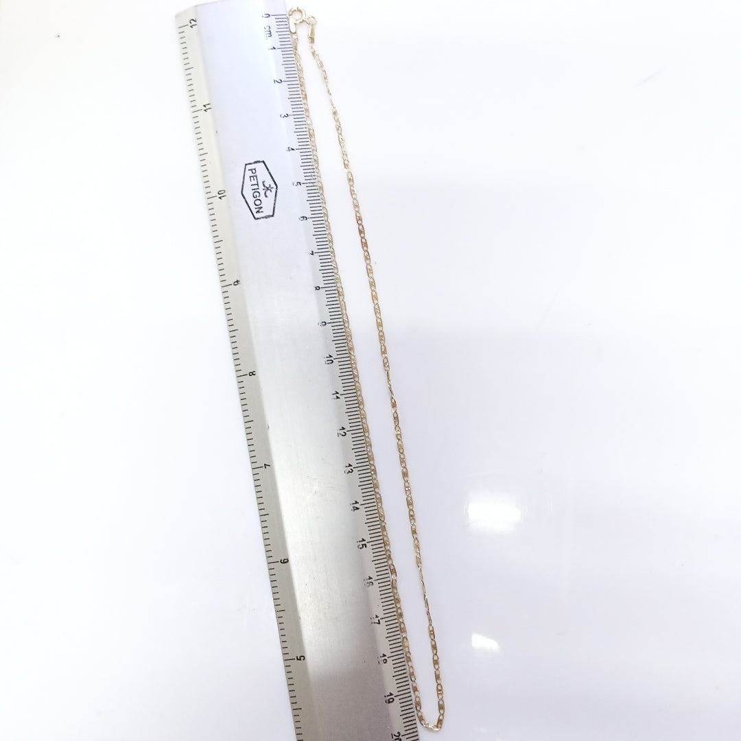 CADENA ORO COMBINADO 10 K 2,00 GRMS (SEMINUEVO)