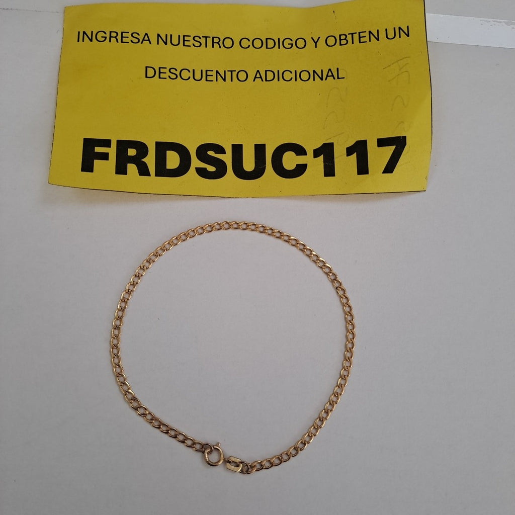 PULSERA ORO 10 K 0.8 GRMS (SEMINUEVO)