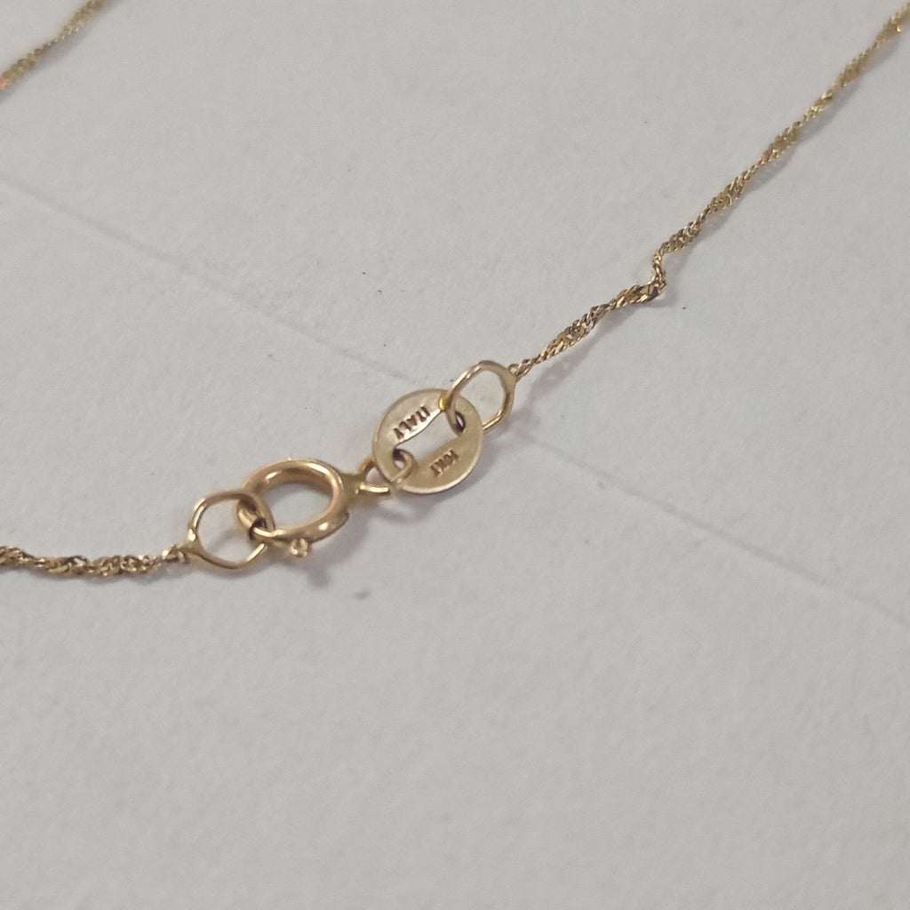 CADENA ORO 14 K 0.7 GRMS (SEMINUEVO)