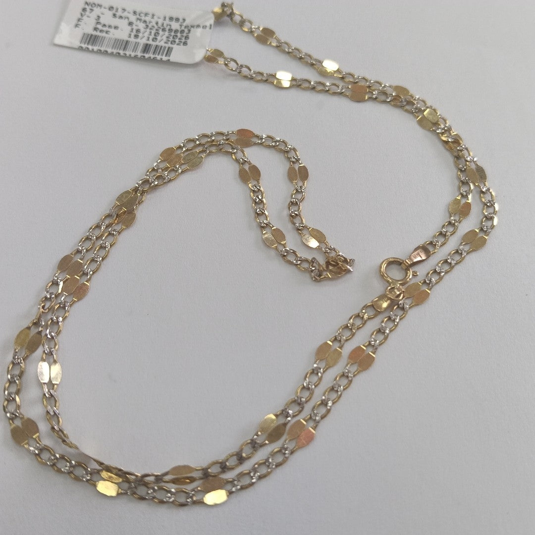 CADENA ORO 10 K 3.9 GRMS (SEMINUEVO)