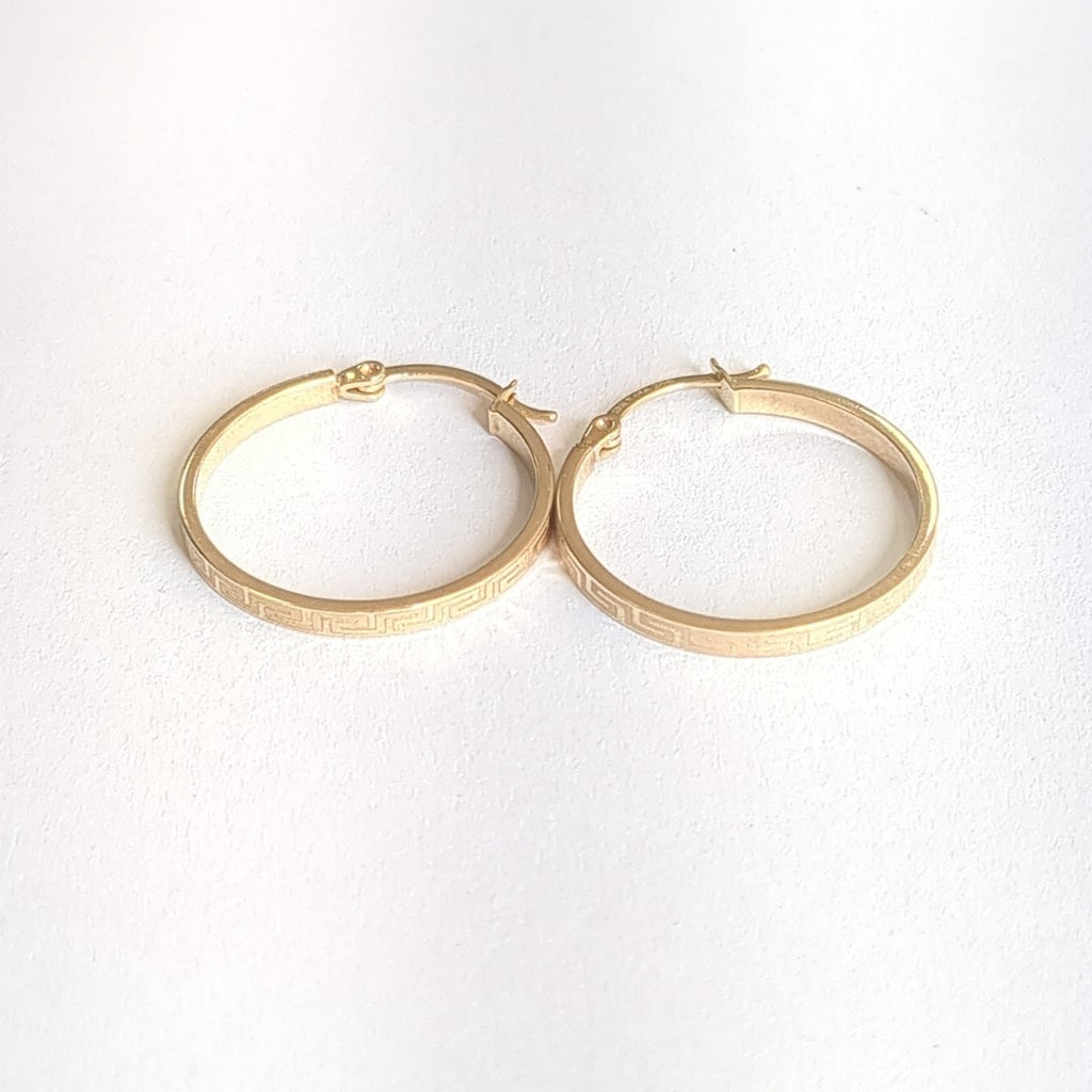 ARRACADAS PAR ORO 10 K 1,50 GRMS (SEMINUEVO)