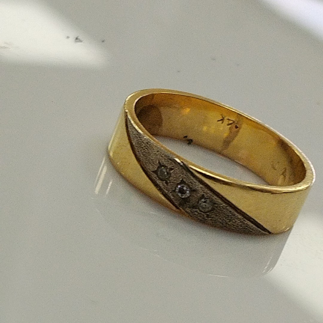 ARGOLLA ORO 14 K 4.2 GRMS (SEMINUEVO)