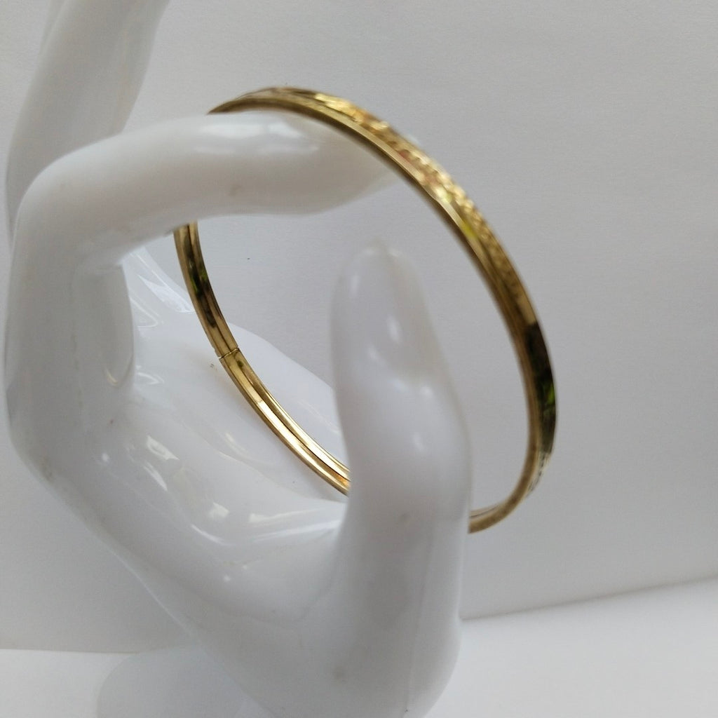 PULSERA RIGIDA ORO 10 K 4,70 GRMS (SEMINUEVO)