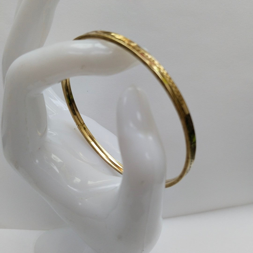 PULSERA RIGIDA ORO 10 K 4,70 GRMS (SEMINUEVO)