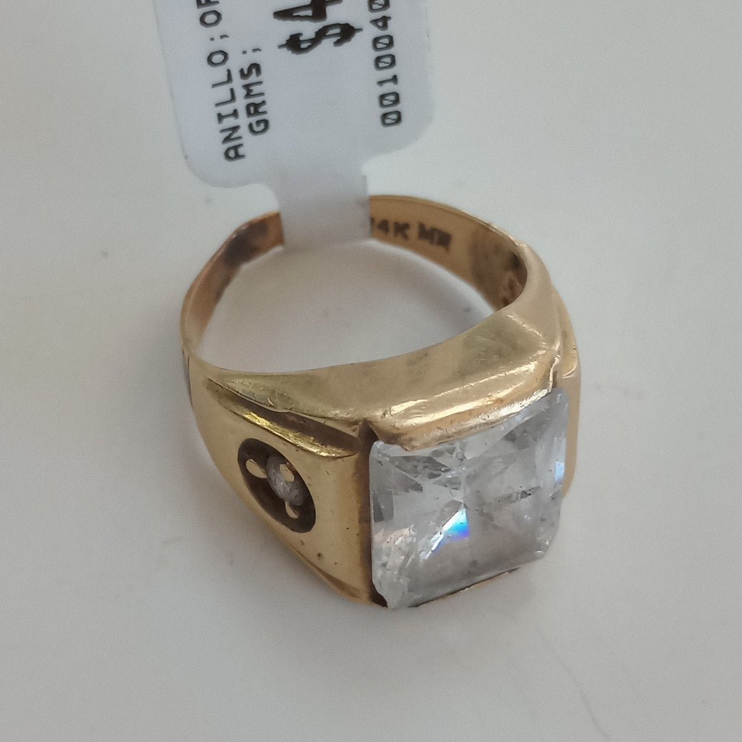 ANILLO ORO 14 K 9,70 GRMS (SEMINUEVO)