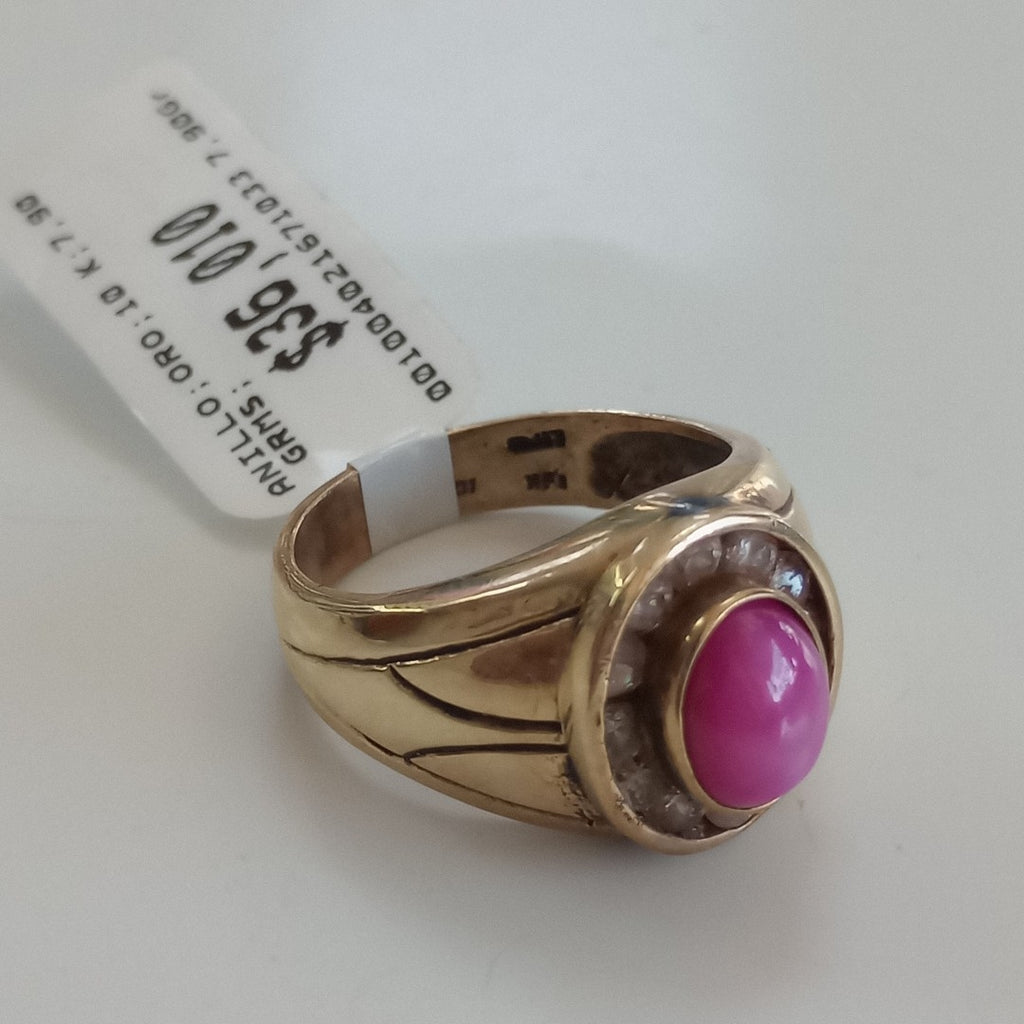ANILLO ORO 10 K 7,90 GRMS (SEMINUEVO)